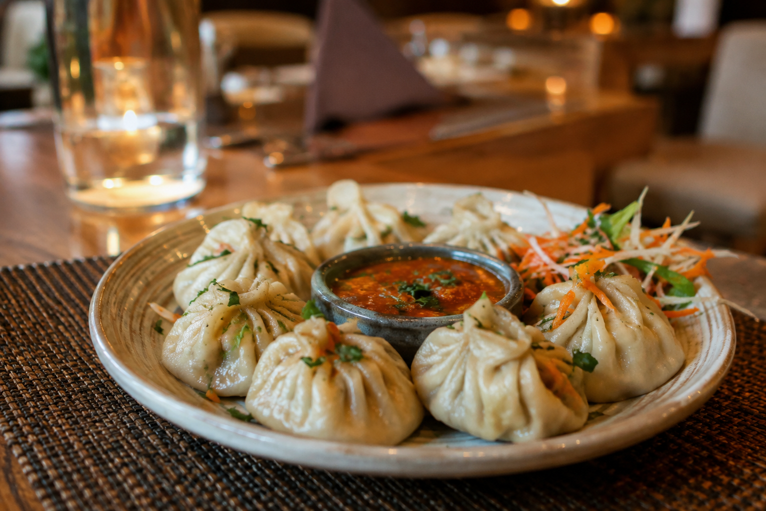 Steamed vegetable and meat momos to try on an Arunachal Pradesh Tour