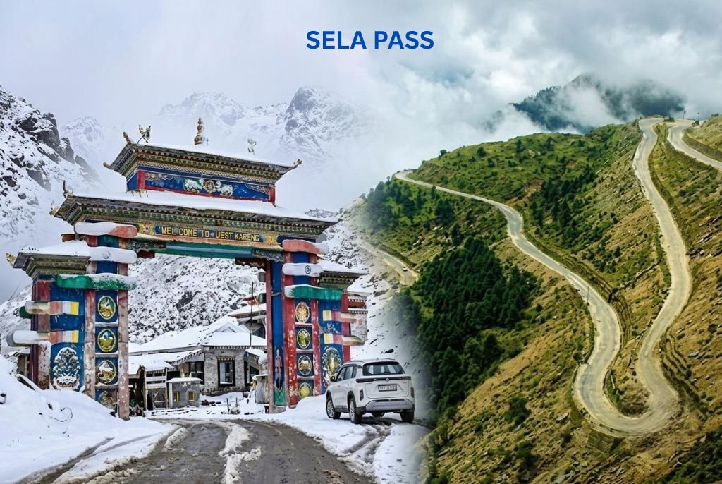 Sela Pass snow-covered landscape on an Arunachal Pradesh Tour to Tawang
